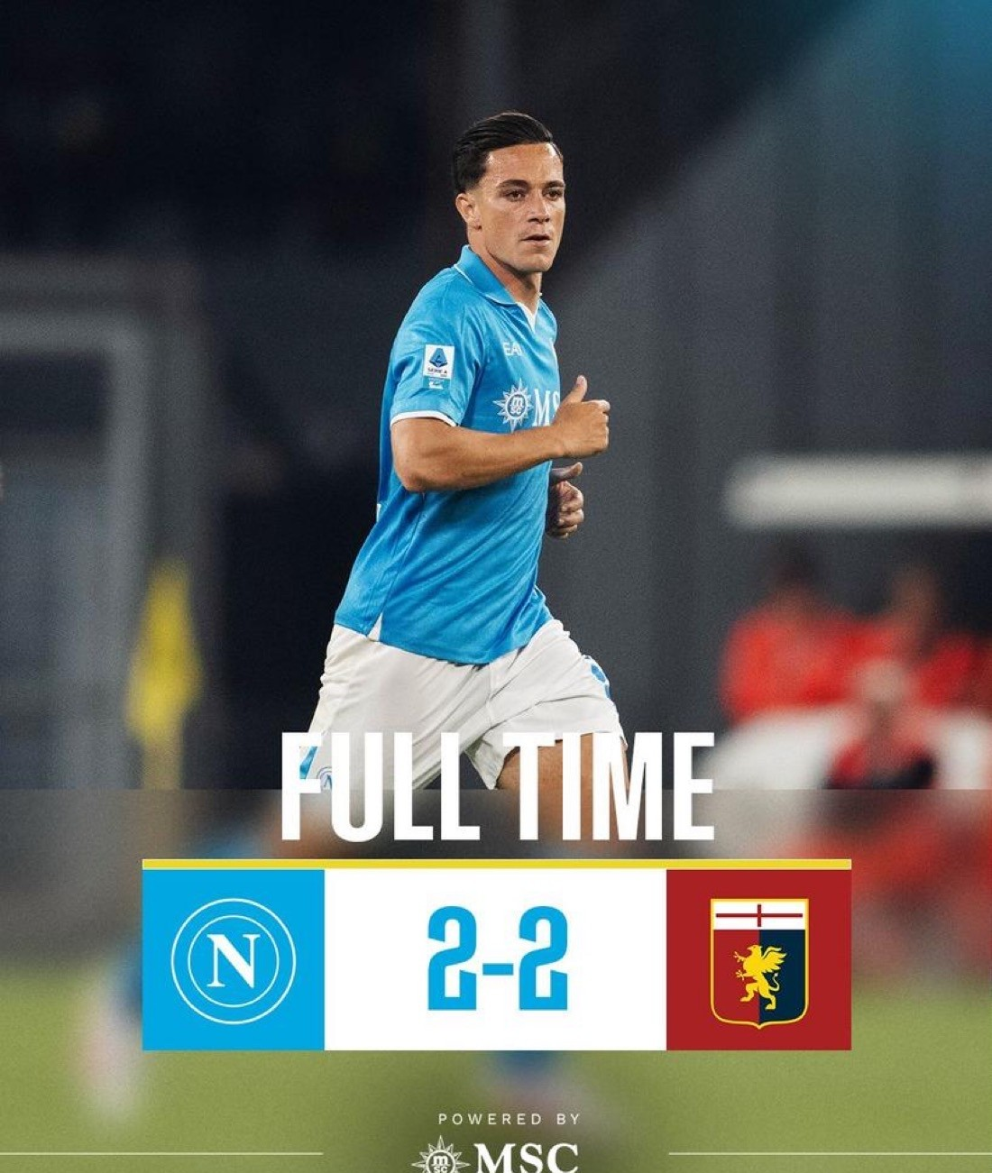 那不勒斯客场负于国米，遭遇两连败